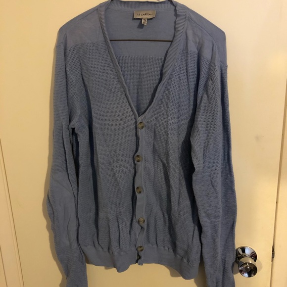 LE CHATEAU Men’s Button Up Sweater XXL - Picture 2 of 7